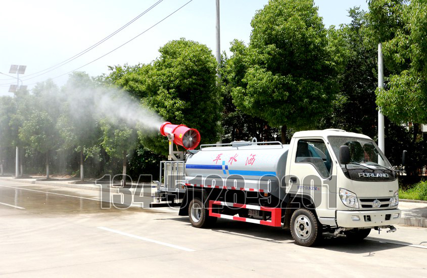 福田4噸霧炮車噴霧圖片